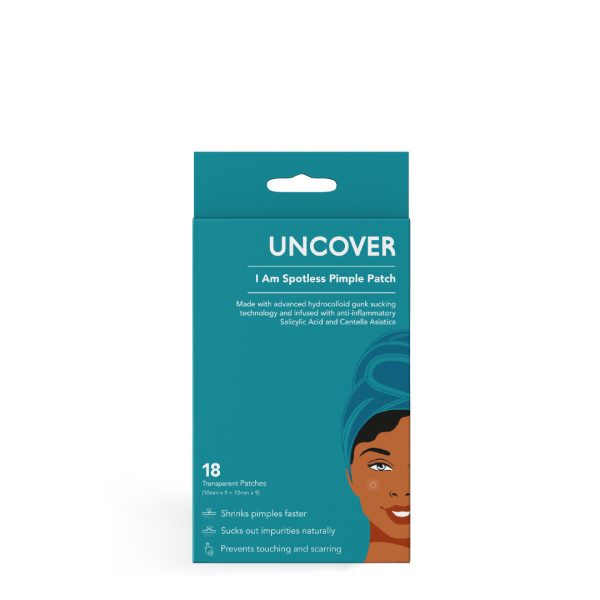 Uncover I AM SPOTLESS PIMPLE PATCH – 18 PATCHES Shrinks + Sucks Pimples