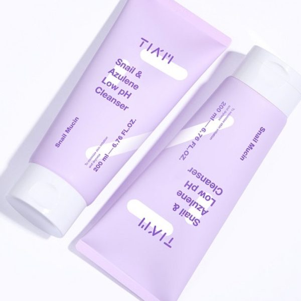Tiam Snail & Azulene Low pH Cleanser