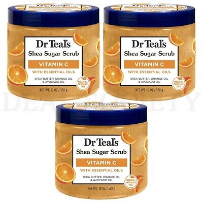 Dr Teal's Shea Sugar Scrub Vitamin C