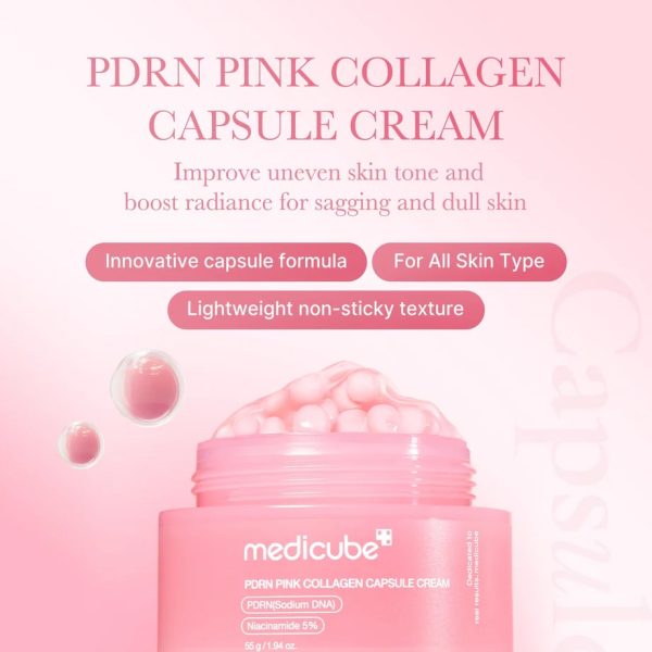 Medicube PDRN Pink Collagen Capsule Cream