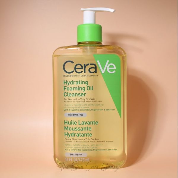 Cerave Hydrating Foaming Oil Cleanser 473ml